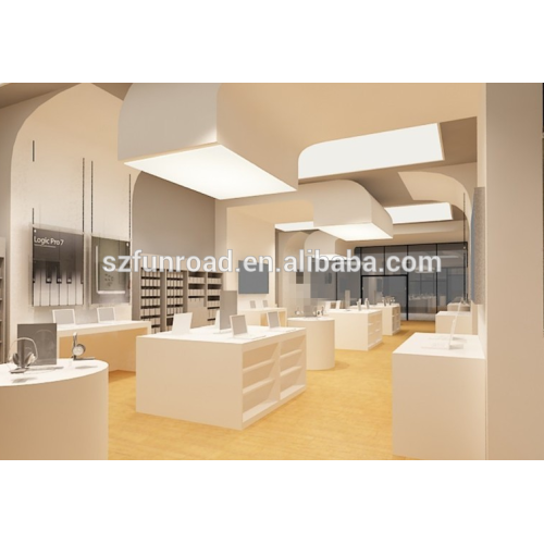 Fashion Mobile Phone Shop Furniture Phone Display Counter Design